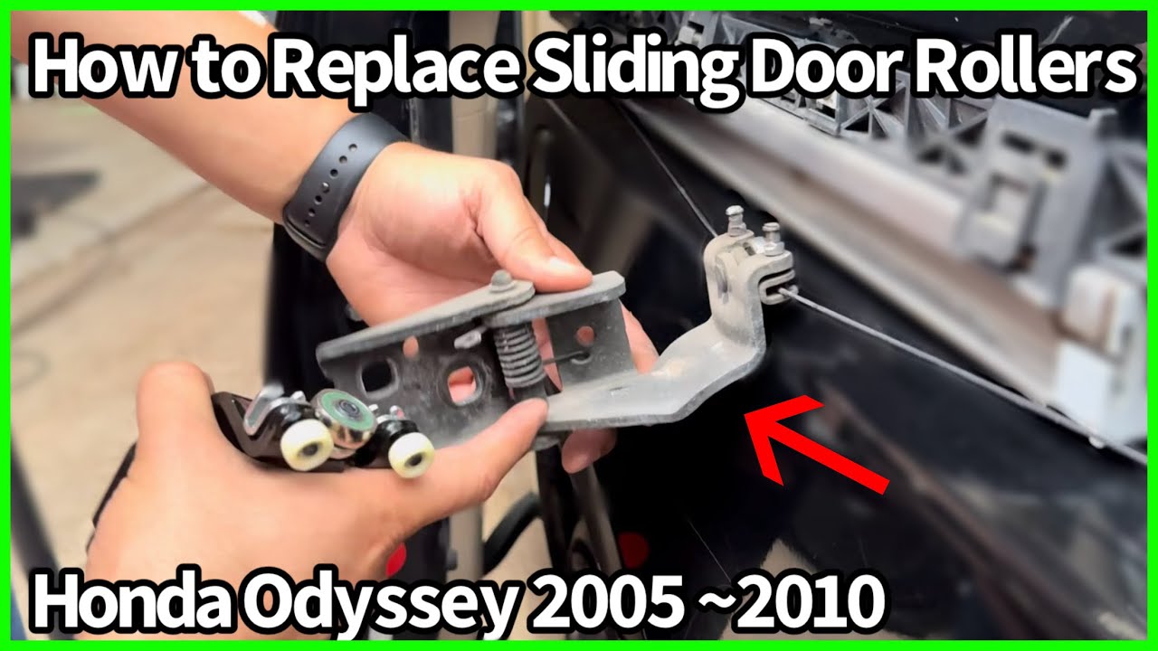 How to replace Honda Odyssey door rollers easy