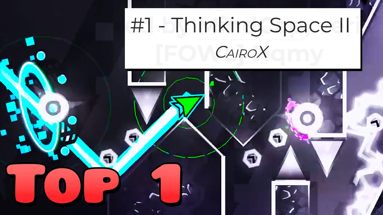 Gram w Nowy NAJTRUDNIEJSZY Poziom w Geometry Dash | Thinking Space II