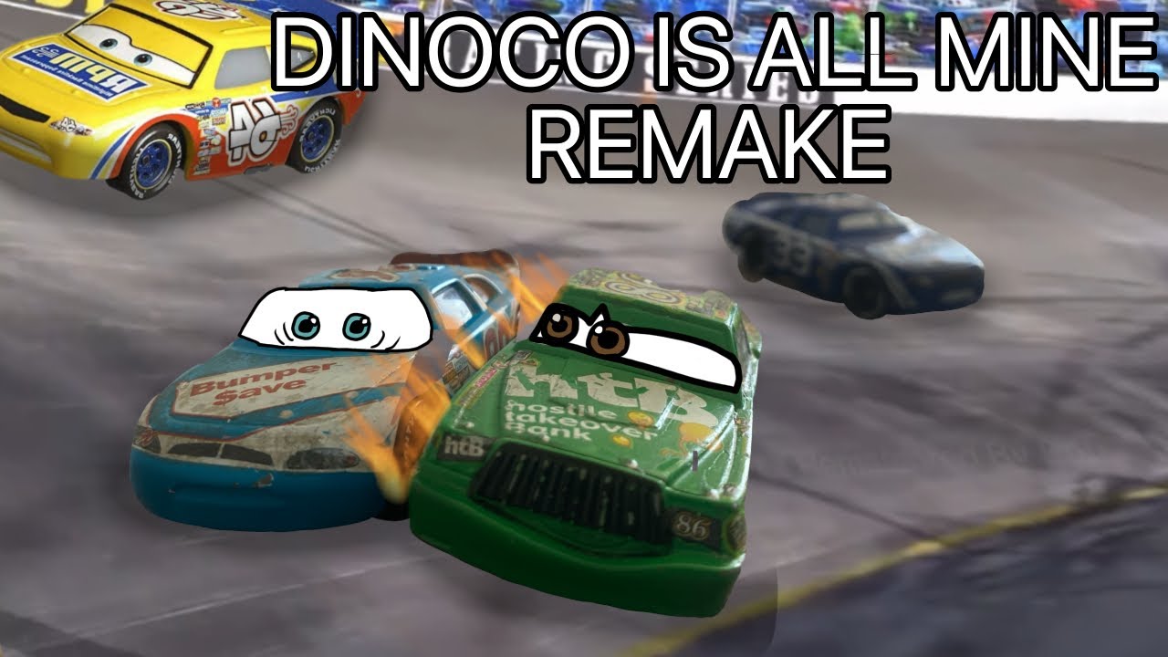 Stop motion Dinoco is all mine | Pixar Cars Stop motion remake