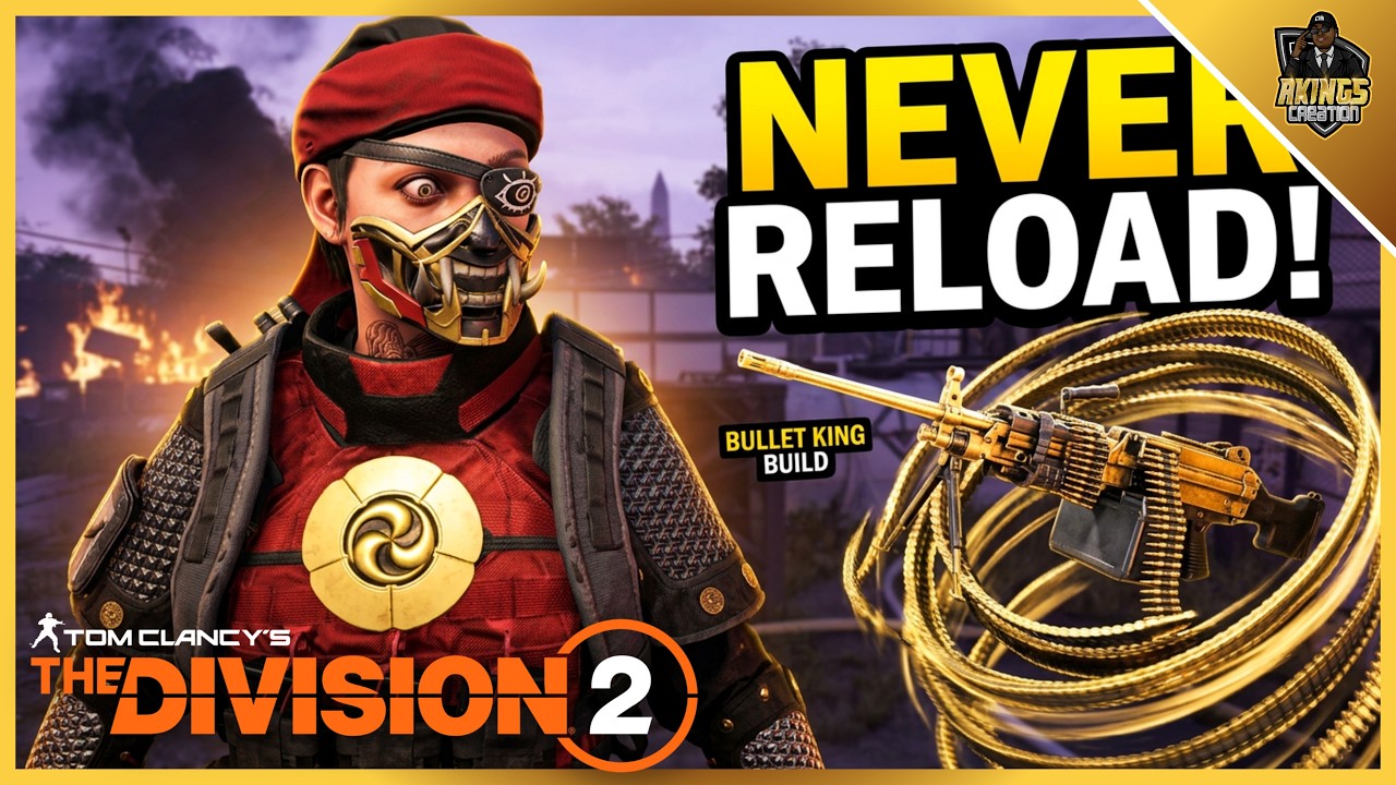 Лучший героический билд с Bullet King в The Division 2 2026! НИКОГДА НЕ ПЕРЕЗАРЯЖАЙСЯ
