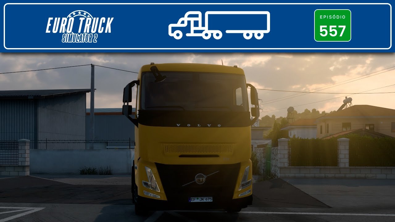 Euro Truck Simulator 2 | 557 | Garagem lá longe