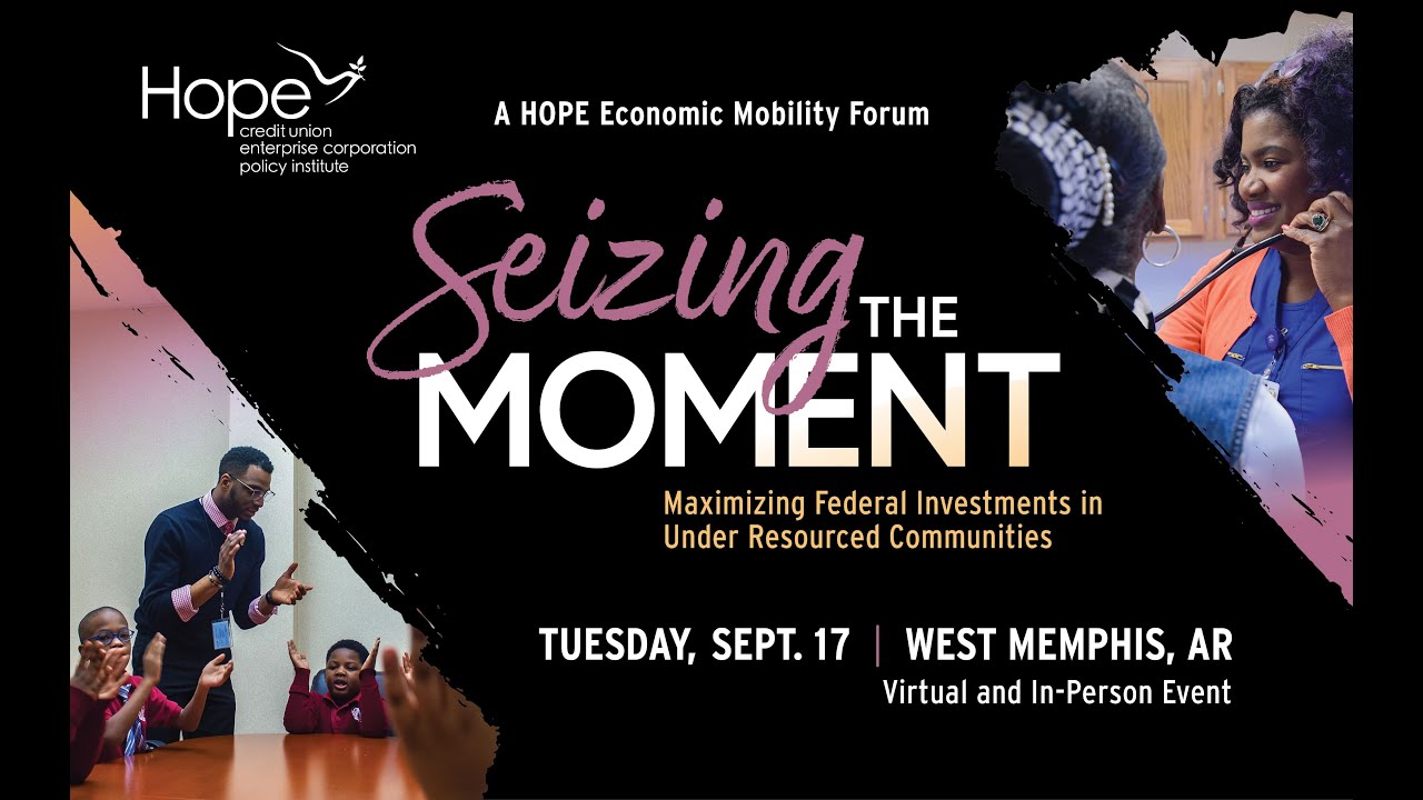 Seizing the Moment: Maximizing Federal Investment in Under Resourced Communities - 9/17/24