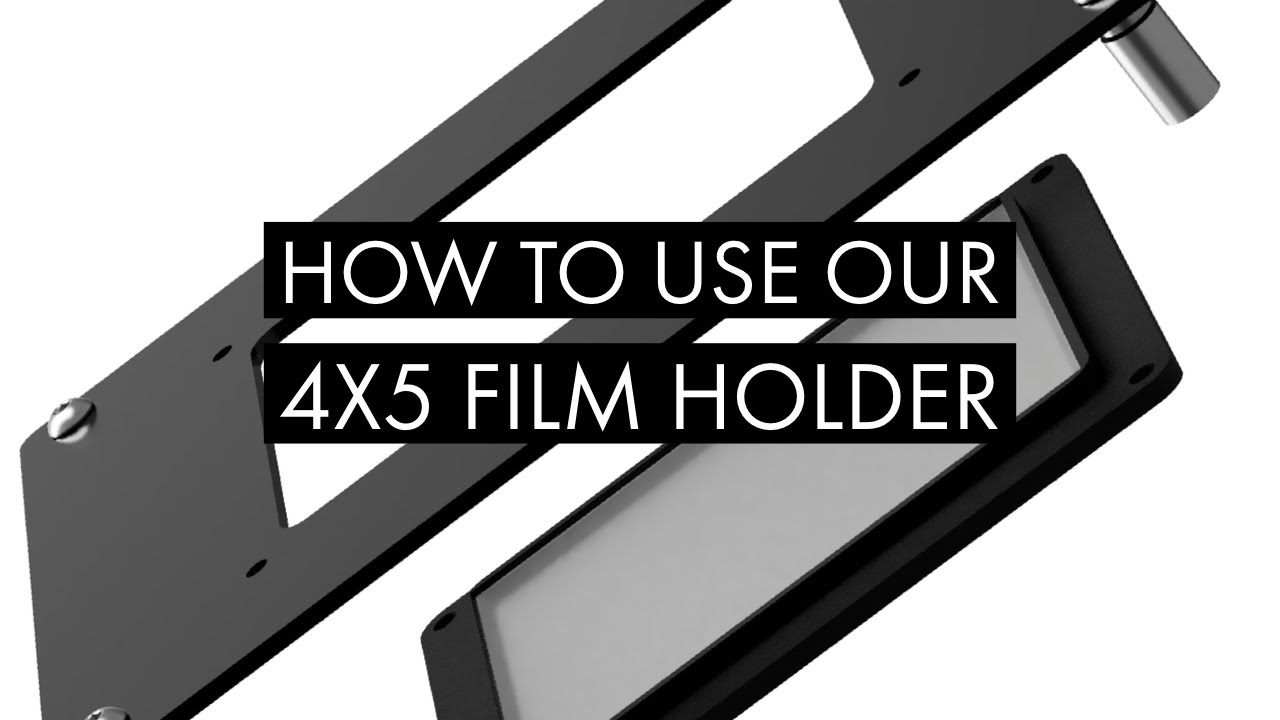 How to use the Negative Supply 4x5 Film Holder