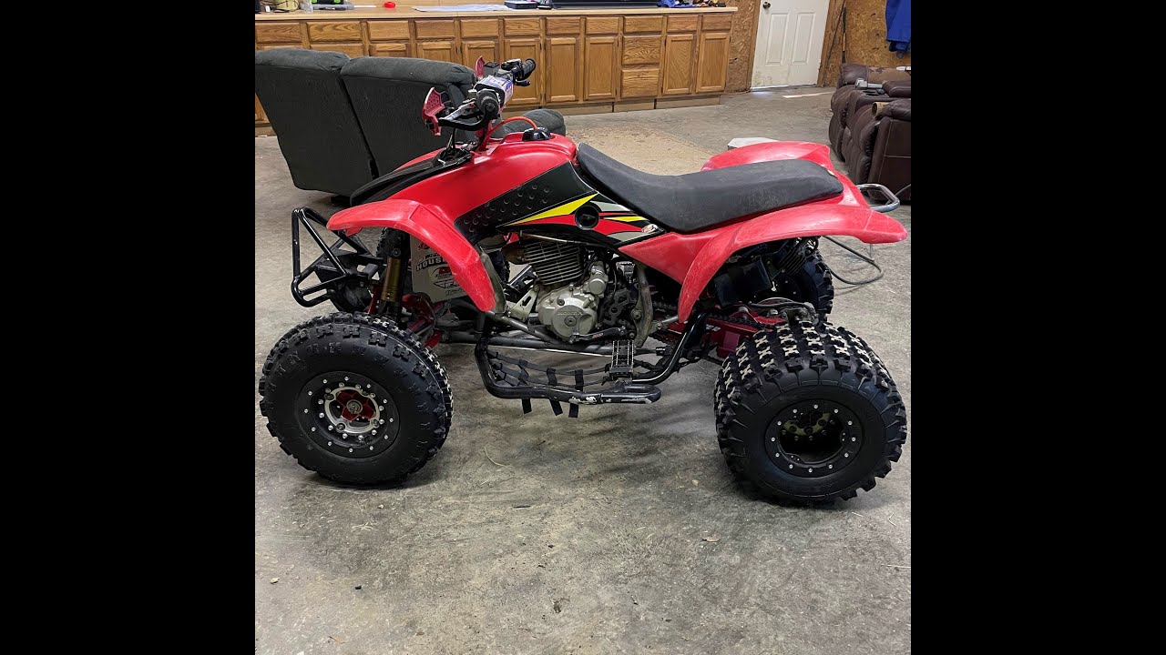 Installing Houser 450r Nerf Bars on My 400ex