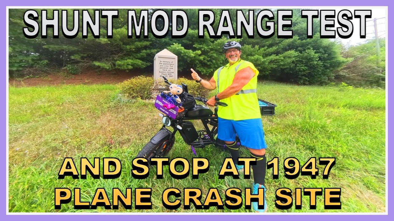 SHUNT MOD Range Test...Ridden Like I STOLE Her!