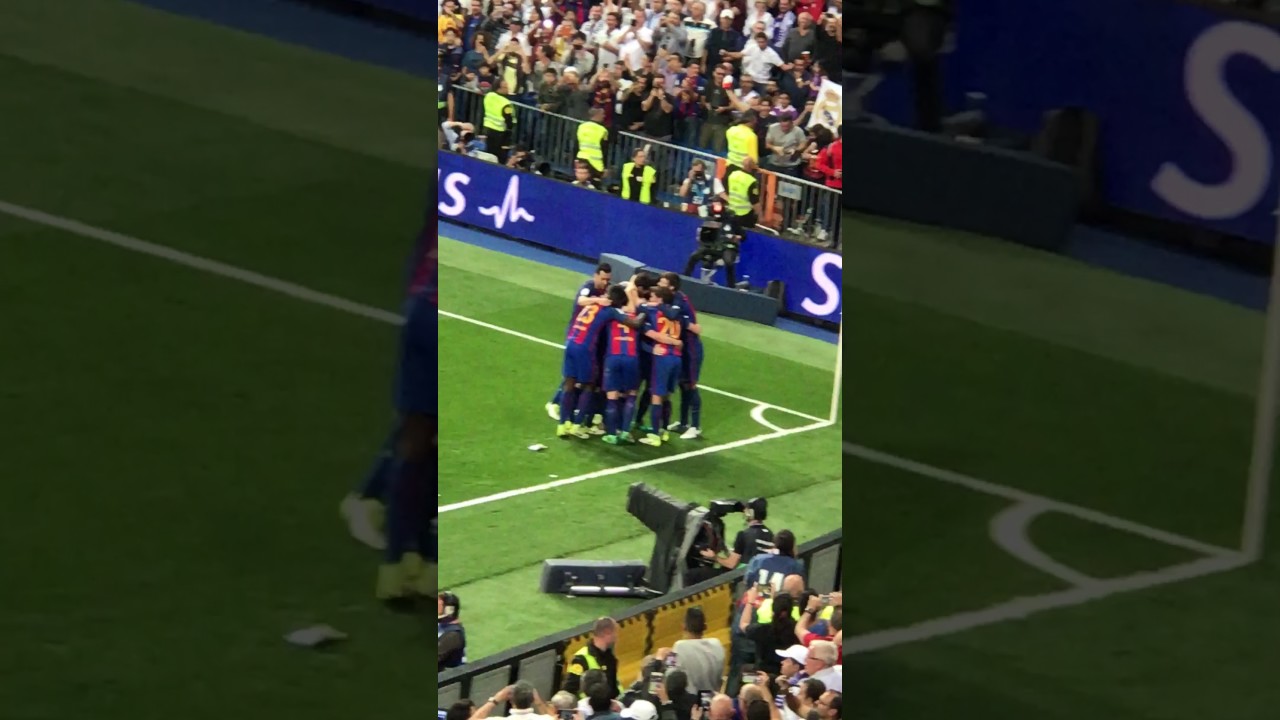 Messi Goal - El Clasico April 2017 - Santiago Bernabeu