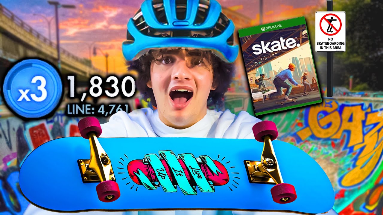 skate 4 sucks, so I learnt how to skate in real life.