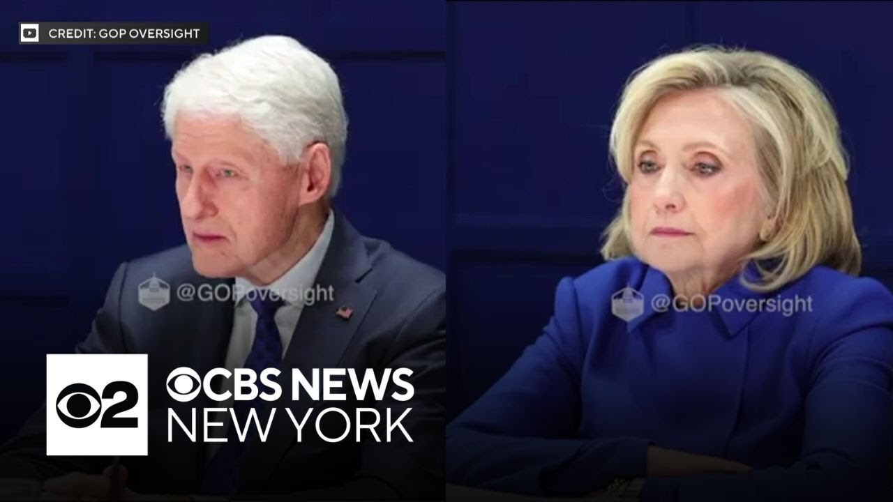 House Oversight Committee video shows Bill and Hillary Clinton's deposition in Chappaqua