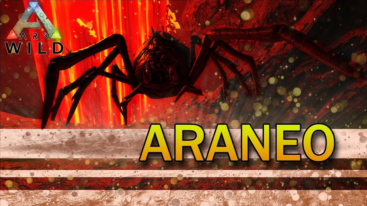 ARK: WILD - ARANEO - That BIG SPIDER In ARK - The web slinging nightmare of ARK - Creature Spotlight