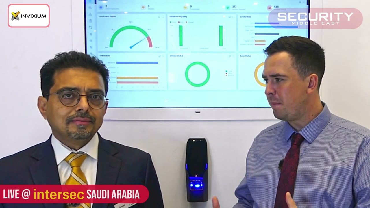 EXPO LIVE: Invixium @ Intersec Saudi Arabia 2023