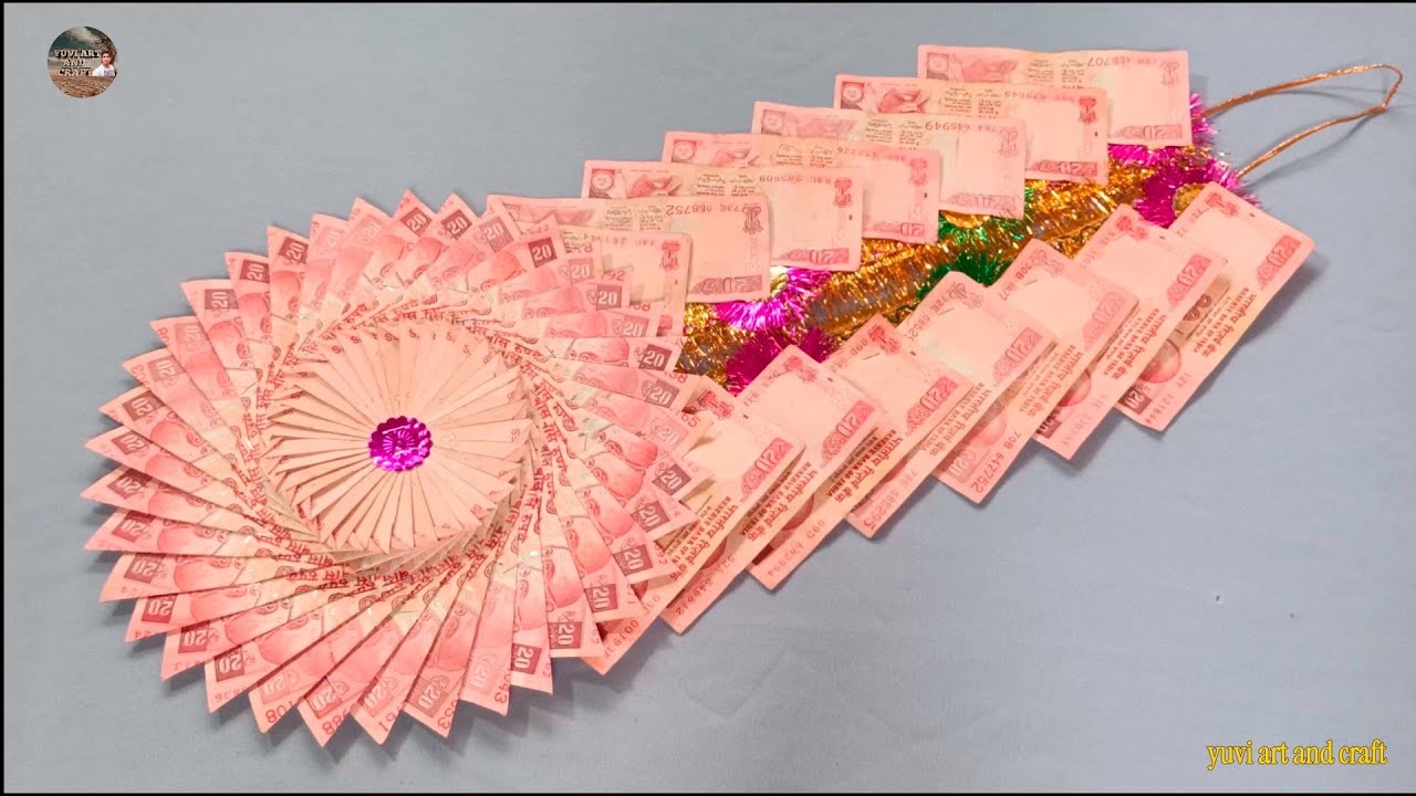 Note mala design for marriage founctions | total money this design 1000 rupees only | note mala 