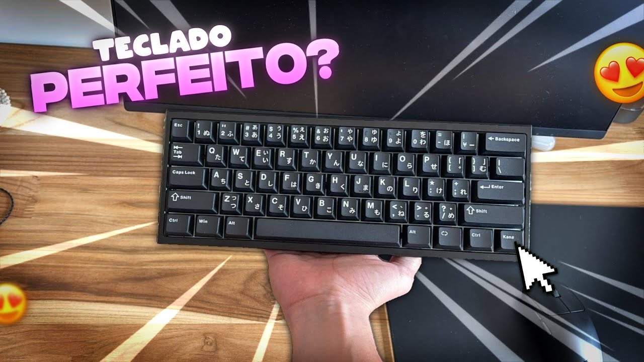 eu criei o TECLADO PERFEITO!