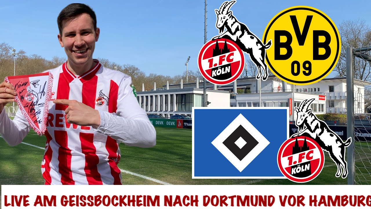Live am Geißbockheim | Nach Dortmund vor Hamburg | VLOG
