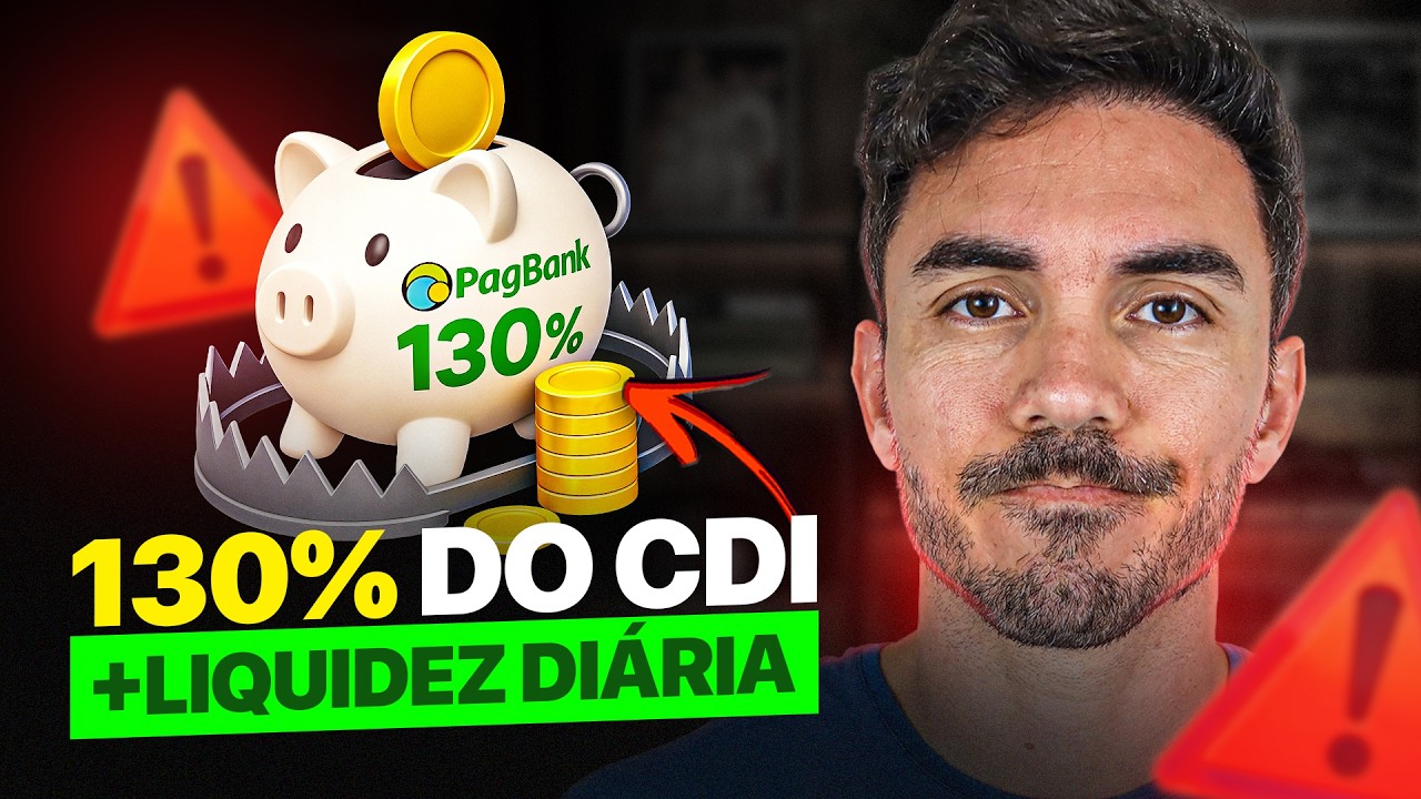 130% CDI COFRINHO PAGBANK - LIQUIDEZ DIÁRIA - CUIDADO!