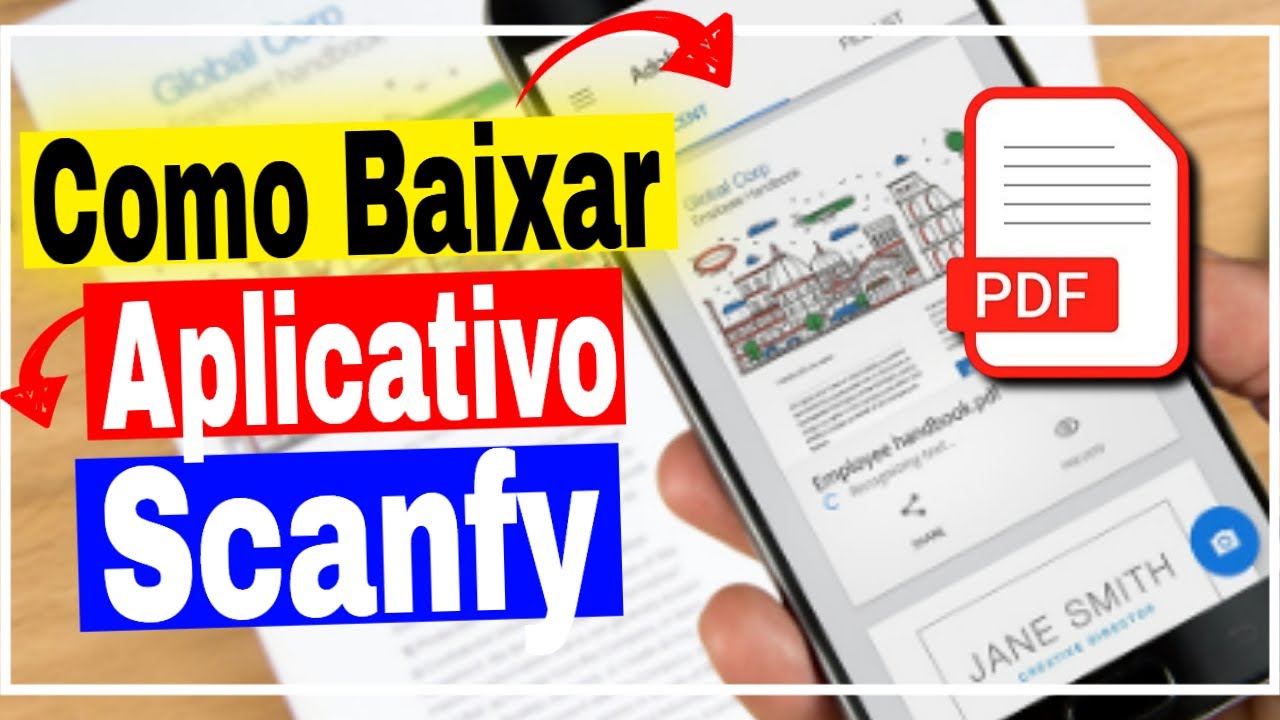 Como Instalar o aplicativo Scanfy Documentos PDF no Celular