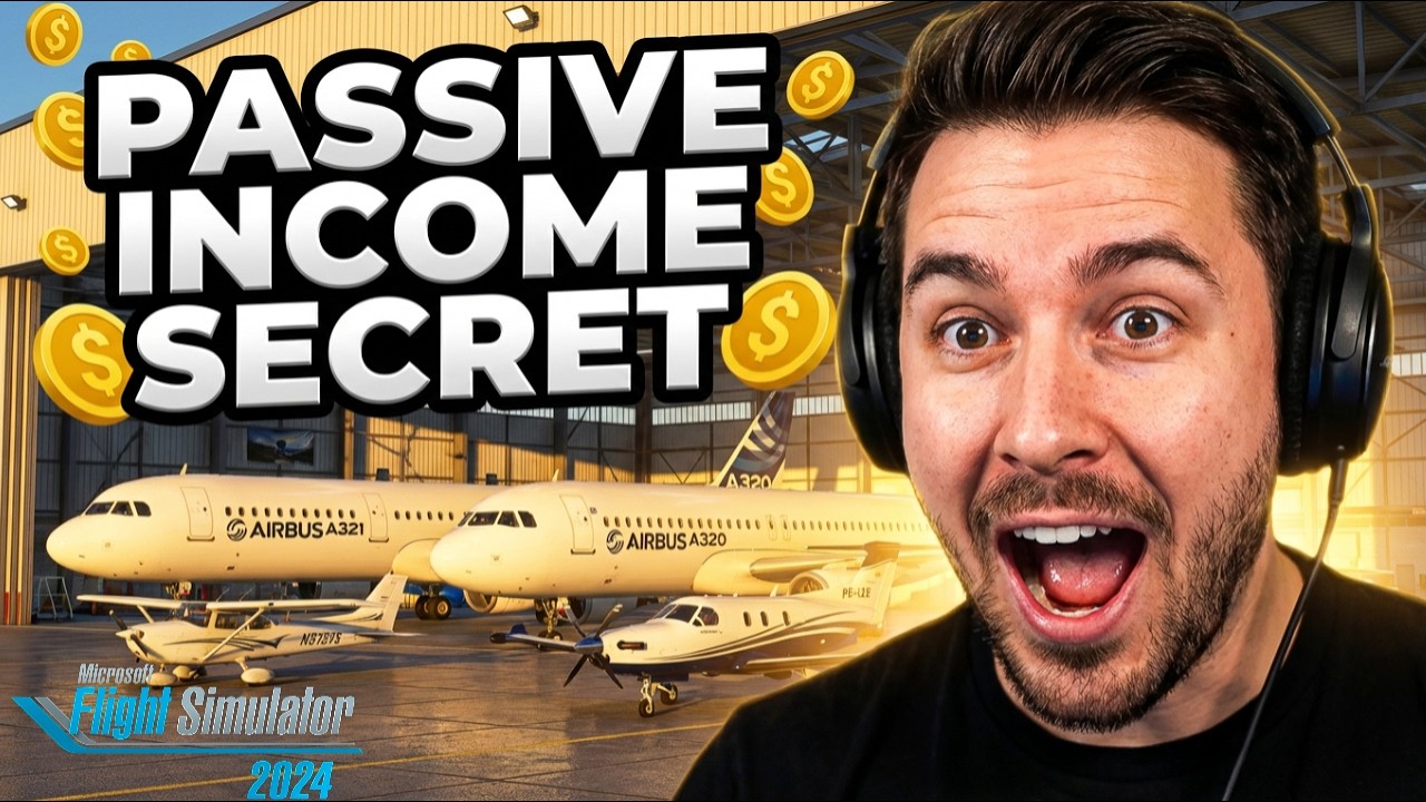 MSFS 2024 Airline Empire: Стратегия максимального пассивного дохода