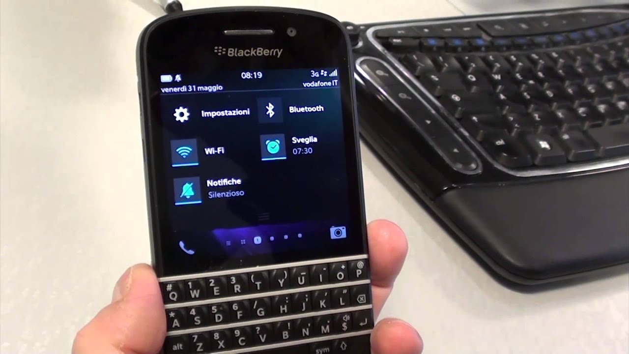 BLACKBERRY Q10 anticipazione