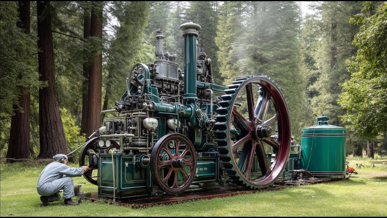 Amazing Vintage Stationary Engines & Locomotives | Historic Diesel Power Restored