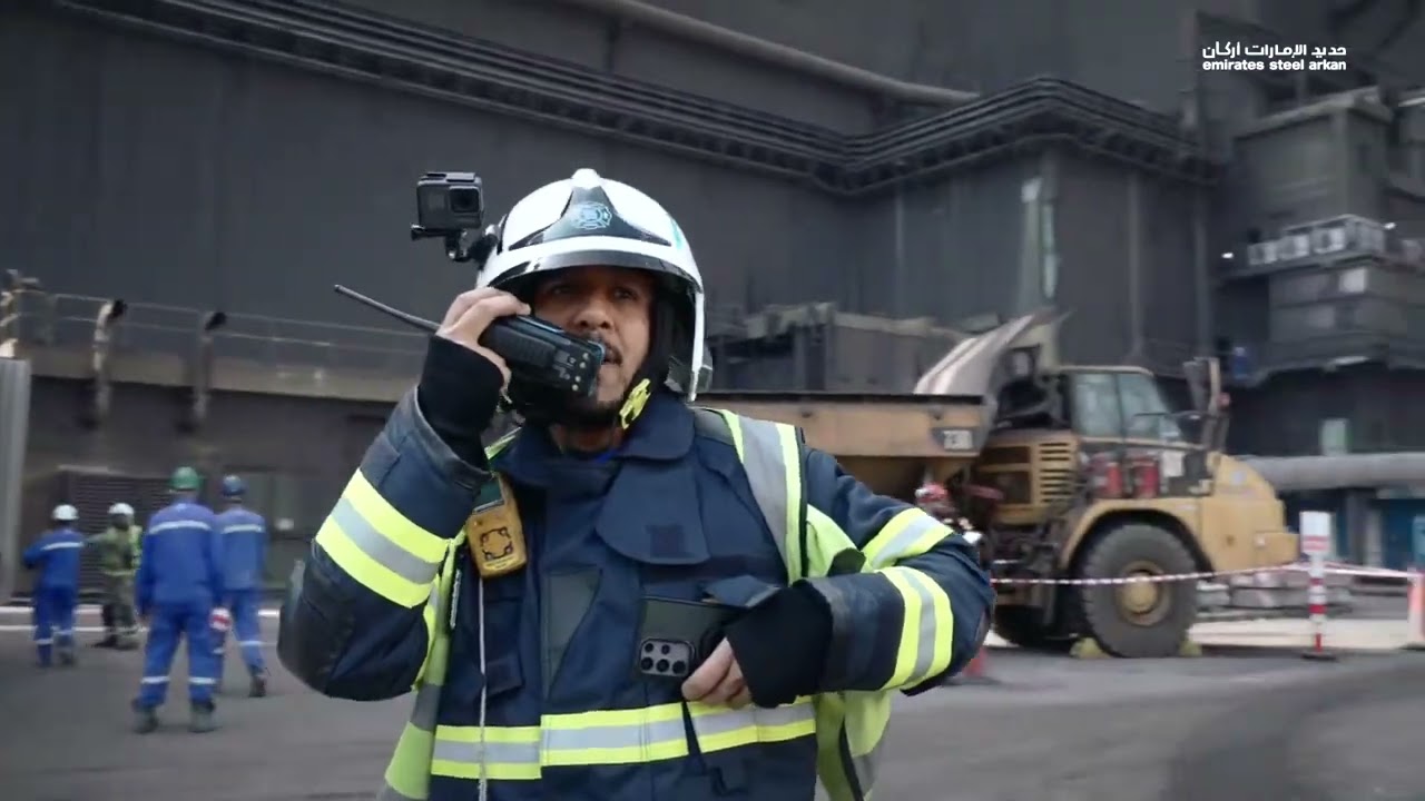 Emirates Steel Arkan organizes successful safety mock drill at one of out divisions