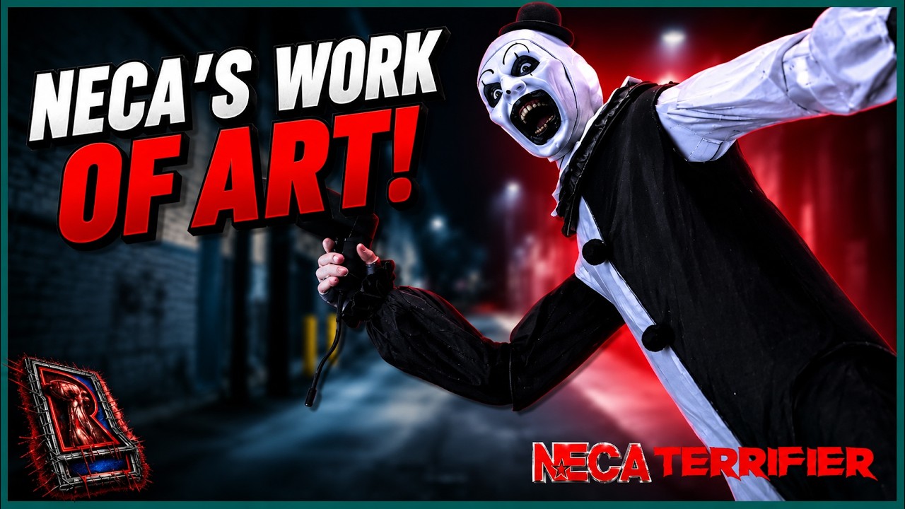 Обзор фигурки клоуна NECA Terrifier Ultimate Art | @TheReviewSpot
