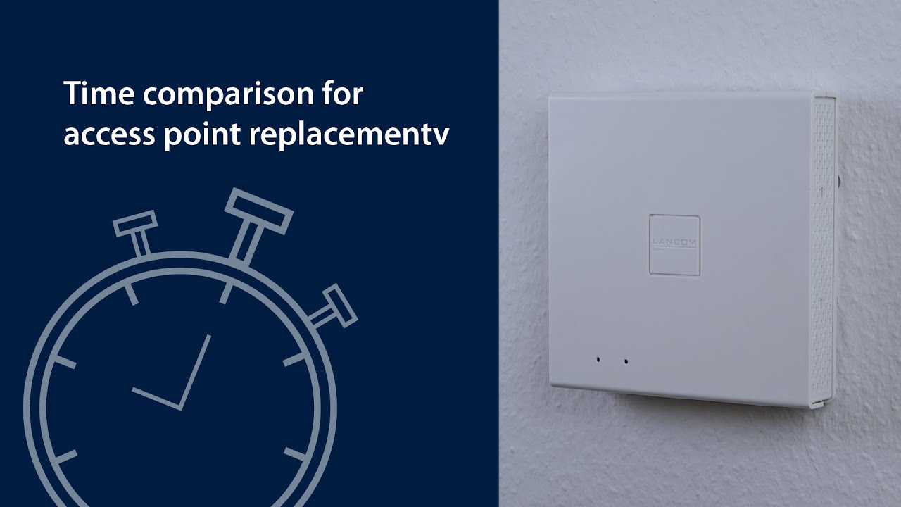Time savings when replacing Wi-Fi access points