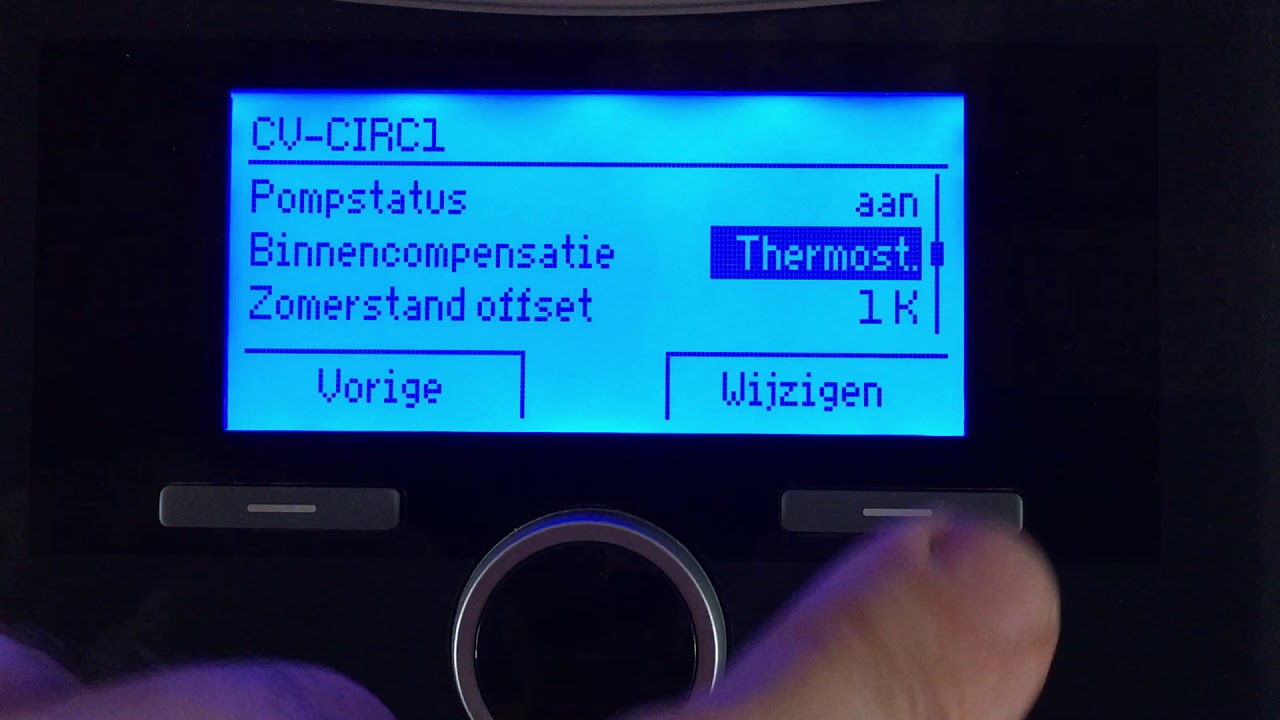 Vaillant Thermostaat: Instellingen Aanpassen