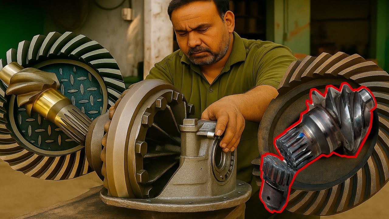 Fixing a Broken Gear Pinion|| Amazing  Repair Techniques Revealed