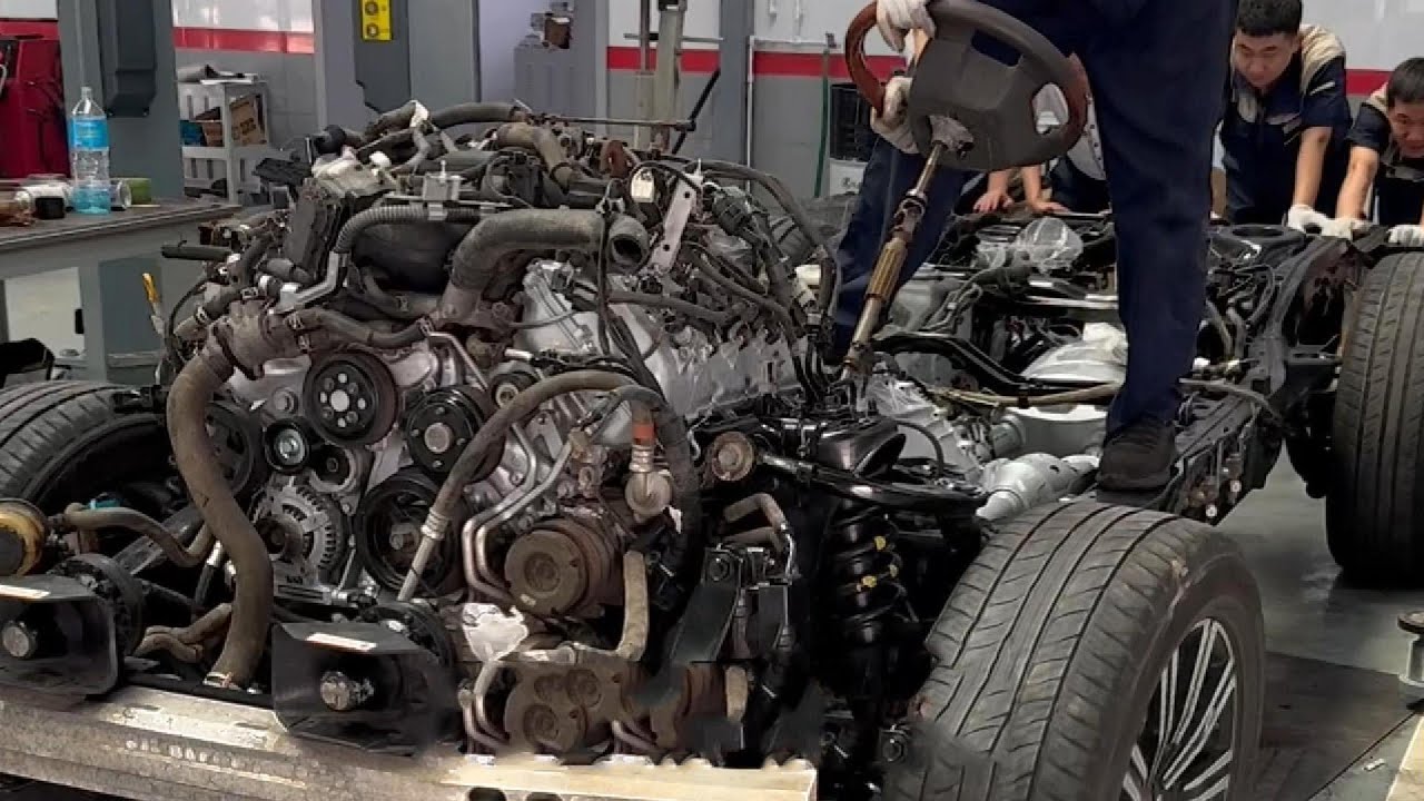 Restoring and Revamping a Luxury Lexus That Was Rusted