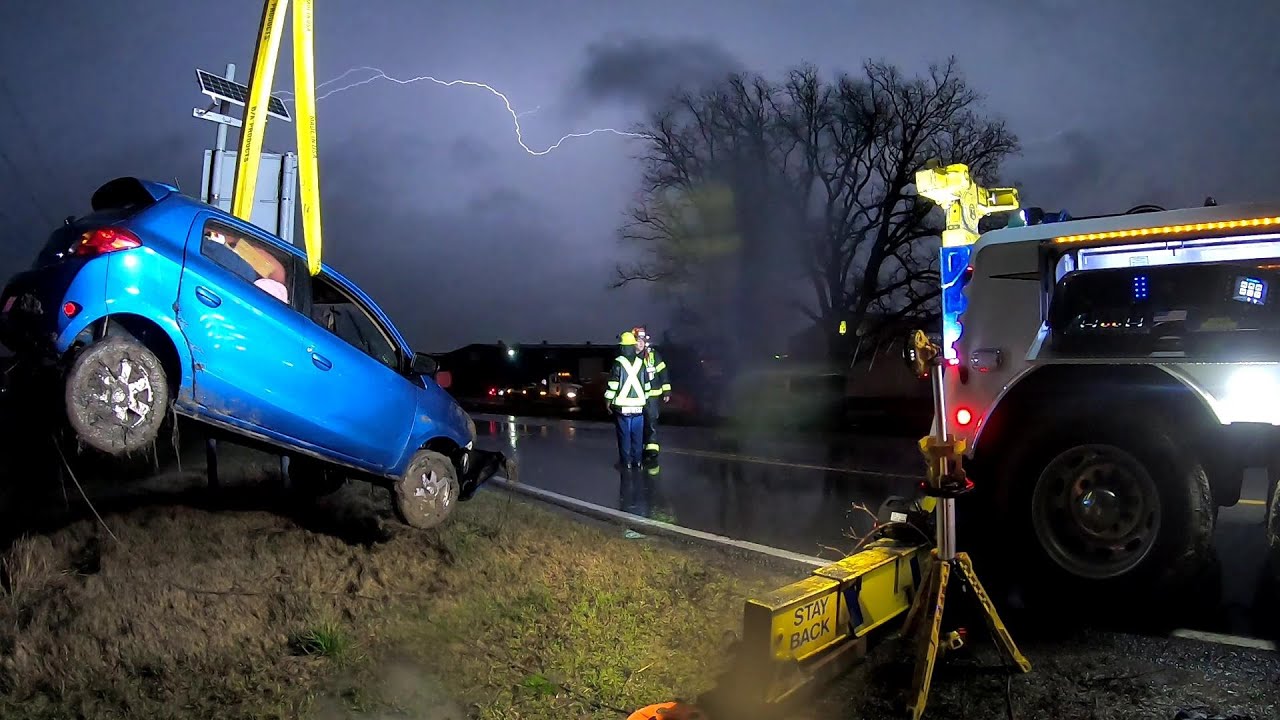 Electrifying Job, in a Thunder Storm, Under Power Lines, in a Ditch... The Muddy Mirage