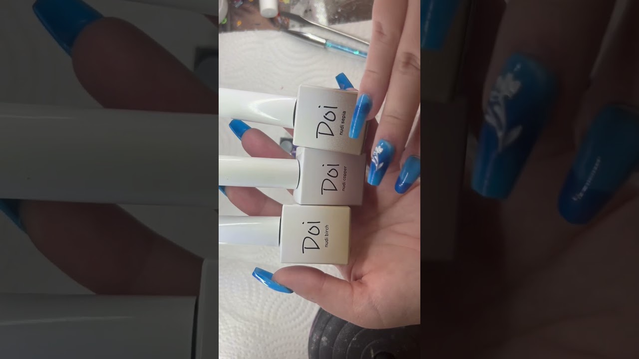 Set of Doi nail polish #review #gel #gelnails #fyp #fypシ #fyp #shorts