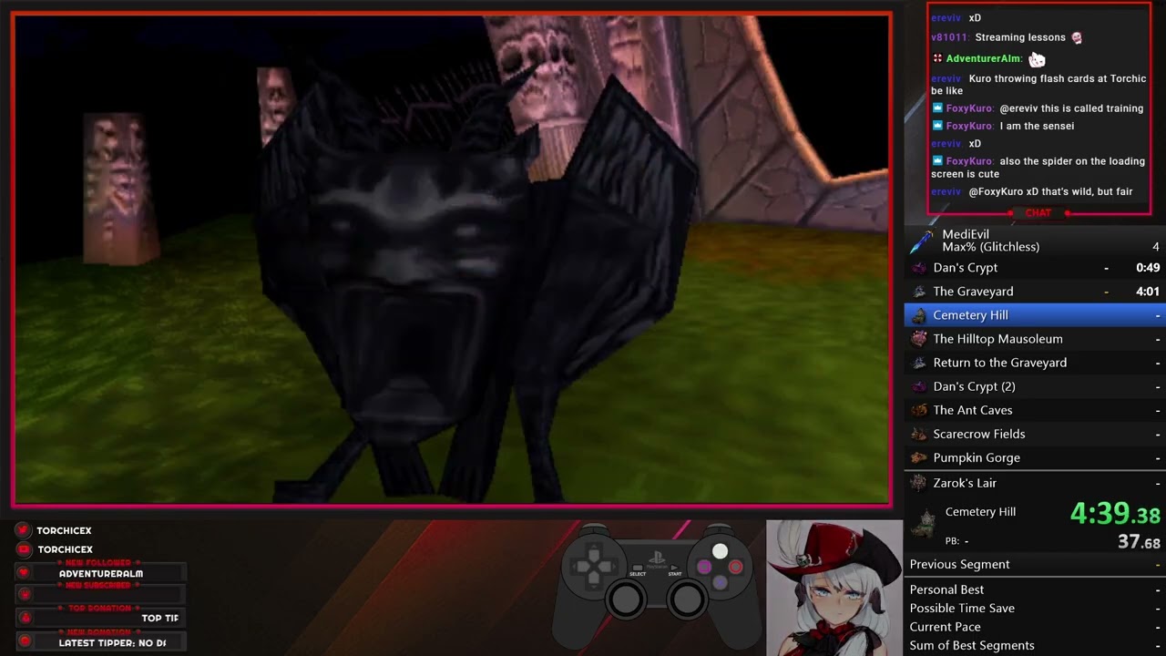 Medievil 1 - Max% Glitchless Speedrun - 2:34:41.77 Current PB