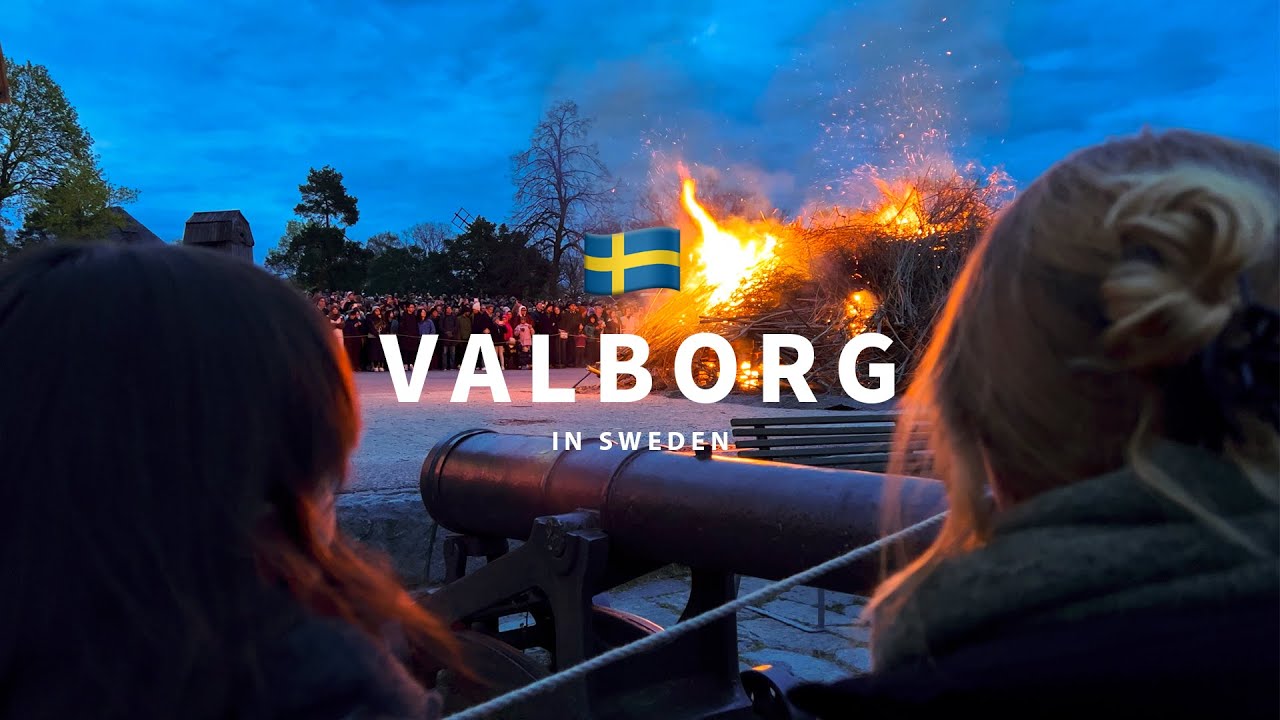 My 1st Swedish  Valborg Celebrations 🇸🇪🔥 in Skansen (Stockholm) | Vlog 012