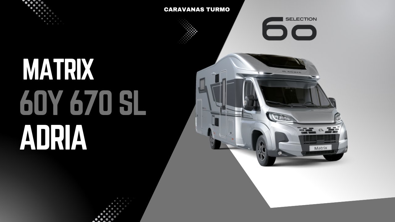 🚐✨ Adria Matrix 670 SL 60Y | Edición 60 Aniversario con Acabados Premium