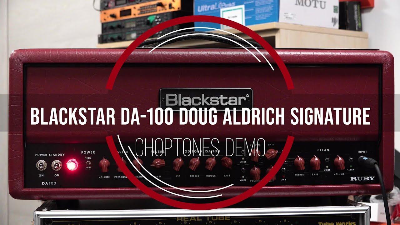 Blackstar DA100 Ruby Doug Aldrich Signature | Playthrough Demo