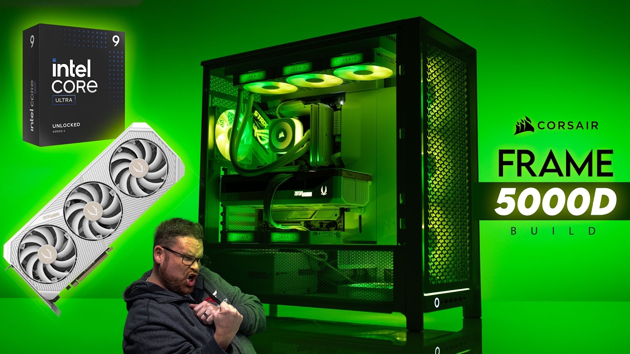 $4200 Gaming PC Build – Corsair Frame 5000D (285K / RTX 5080)