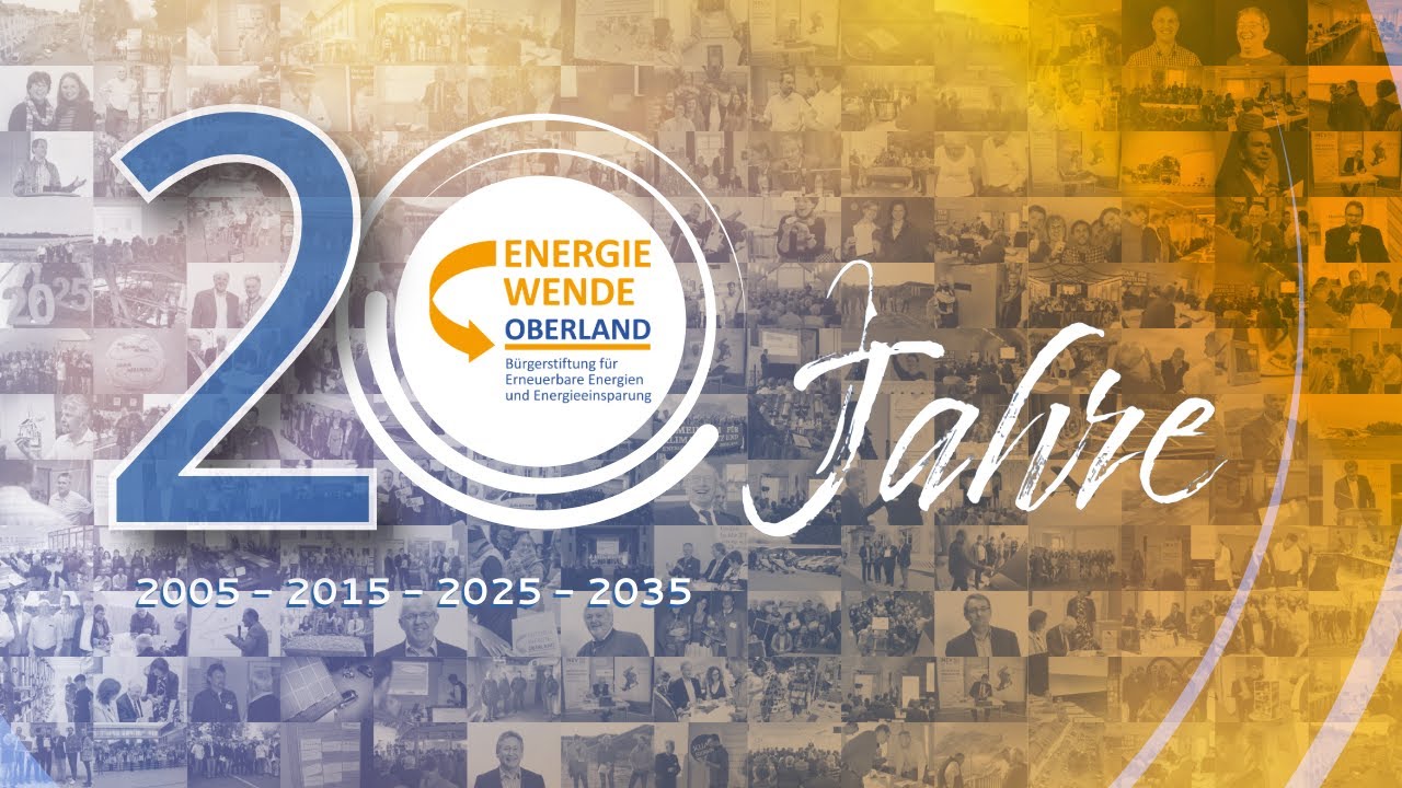 20 Jahre Bürgerstiftung Energiewende Oberland – Live aus Benediktbeuern!