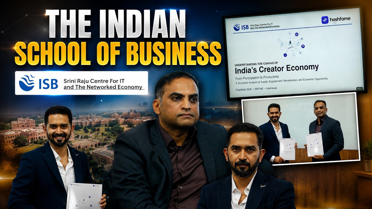 From Content to CRORES: ISB Decodes India's Creator Economy