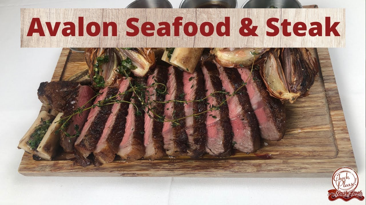 We review Avalon Seafood & Steak restaurant in Delray Beach | Check, Please! South Florida
