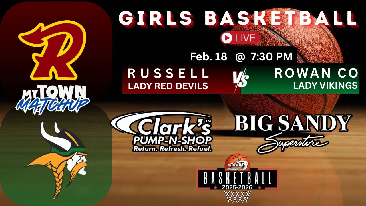Girls Basketball - Rowan County @ Russell