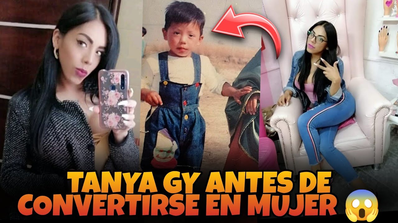 Este era Tanya Gy cuando era ni&ntilde;o, Ates y despu&eacute;s