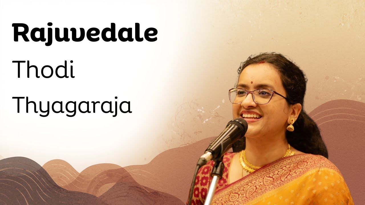 Rajuvedale - Thodi | Shruthi Shankar Kumar | Carnatic Vocal