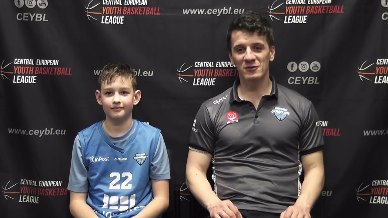 CEYBL U12, 15. 3. 2026, THE FINALS, 3rd pl., PRESS conference, Oknoplast Kraków-Nefromedica Katowice