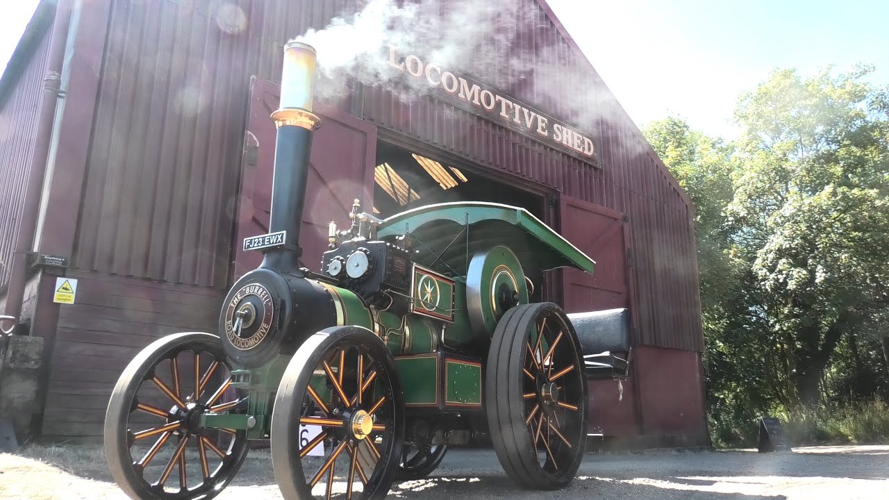 Miniature Traction engines at Bressingham 2024