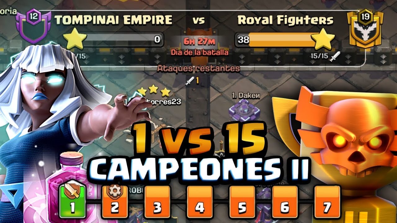 PRIMERA GUERRA EN CAMPEONES II