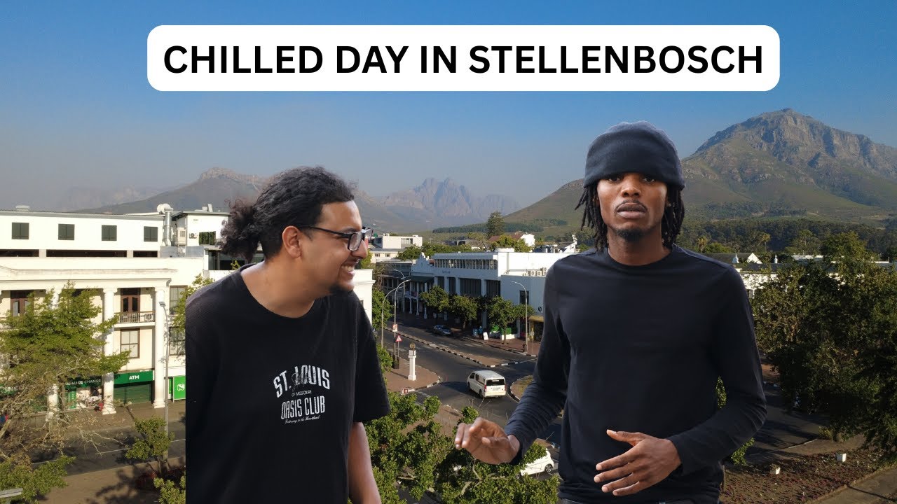 A Very Chilled Day in Stellenbosch with the boys 