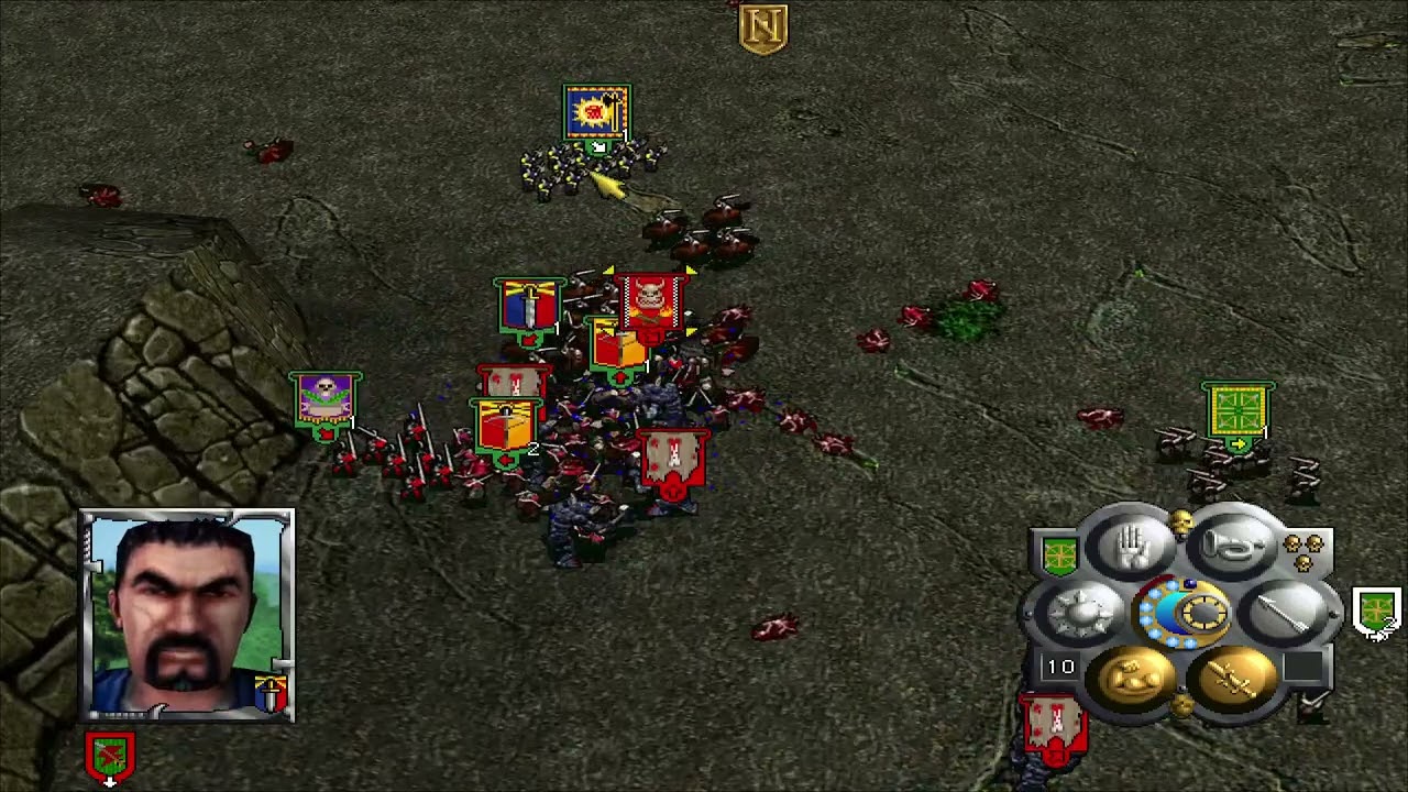 Warhammer Dark Omen Fair Omen multiplayer balance ruleset 5k Shogun's Greenskins vs Empire