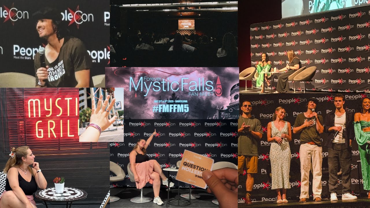 Forever Mystic Falls Fan Meet Barcelona🩸❤️🎬 Vlog, Opinion, Organización, MOMENTOS FAVORITOS...🎥