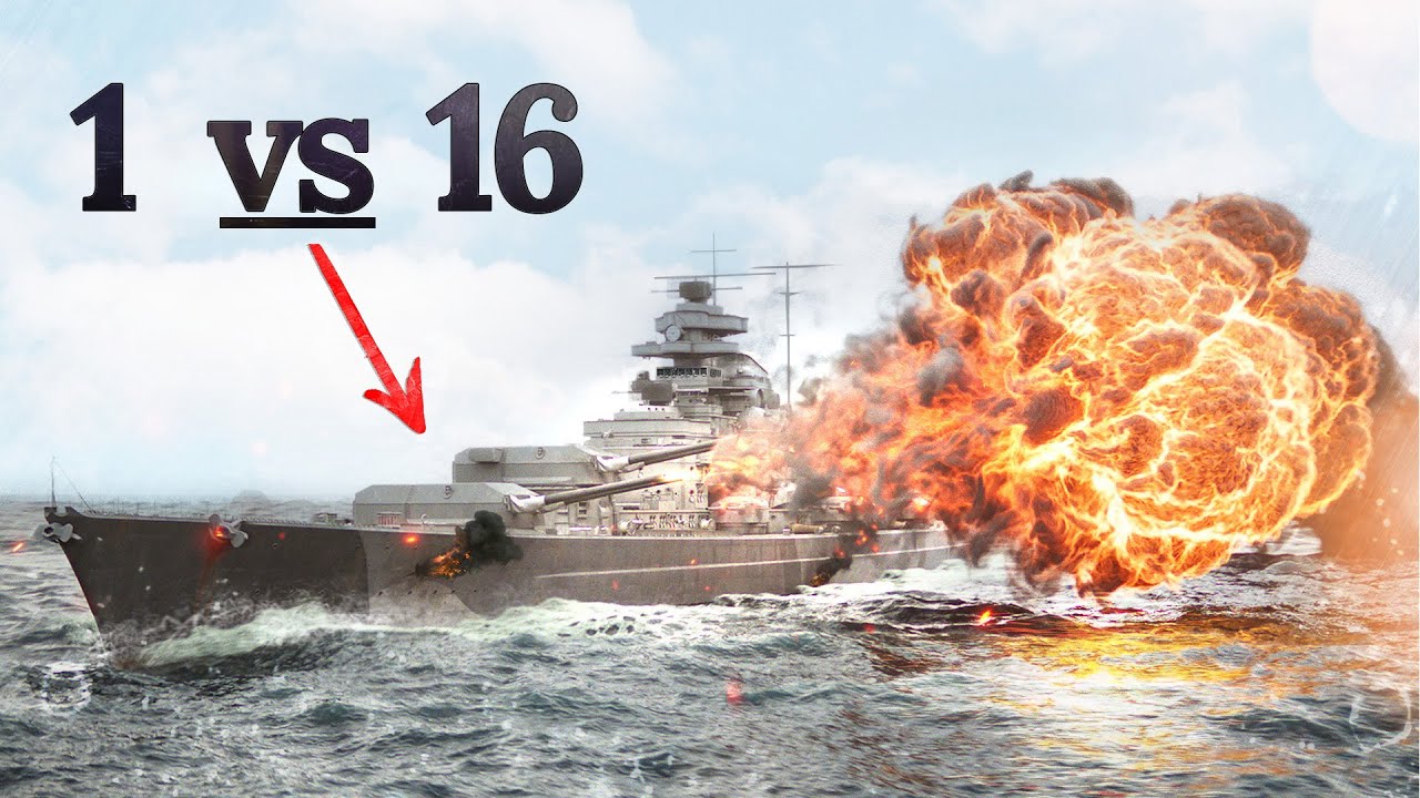The Incredible Last Stand of Battleship Bismarck!