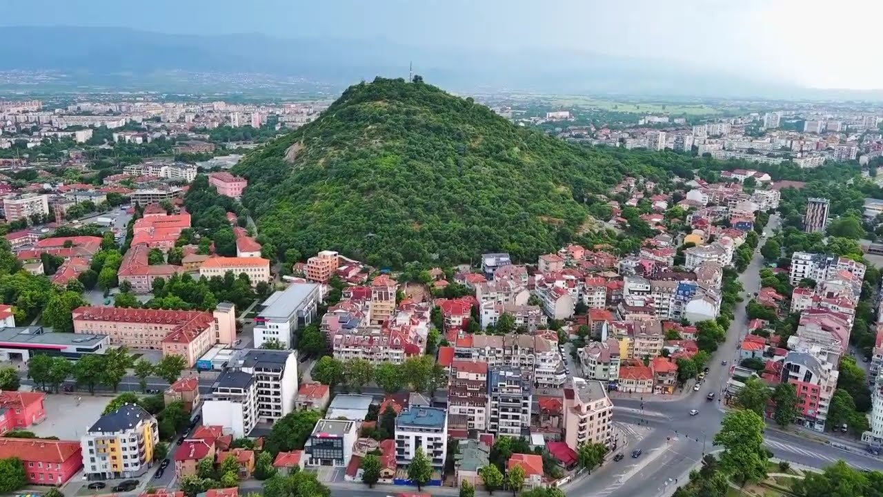 Plovdiv 🇧🇬 | Bulgaria from Above | 30 Minutes of Silent Aerial Calm in 4K