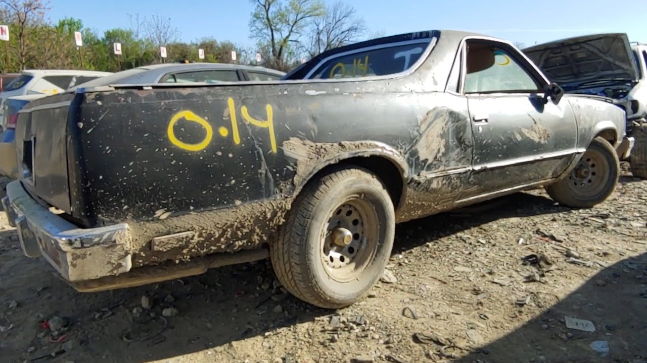 1980 Conquista El Camino Junkyard Find